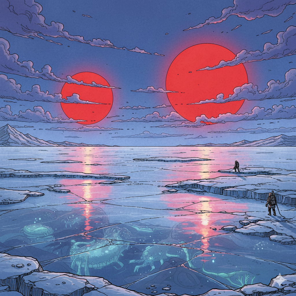 Ilustración de lugares en Polifrey